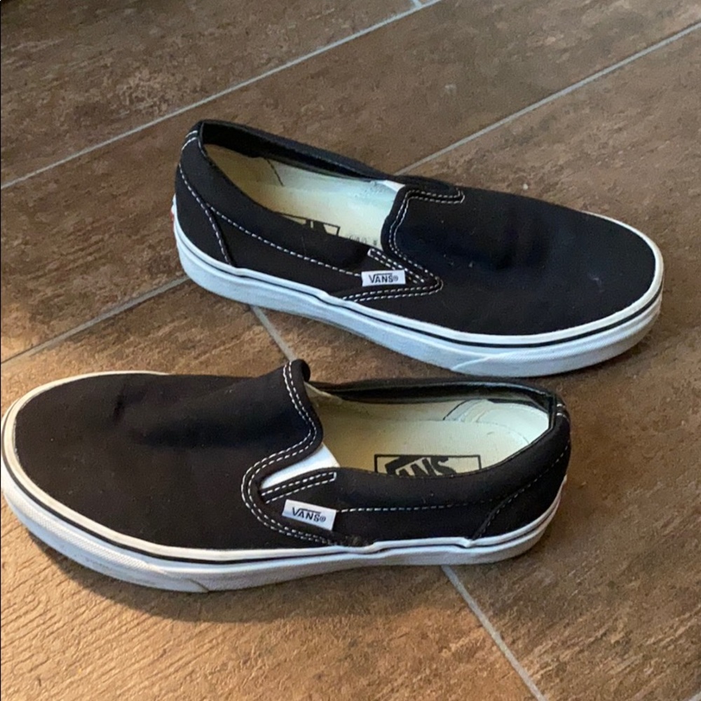 Vans...like new. Worn a coupe of times. Unisex